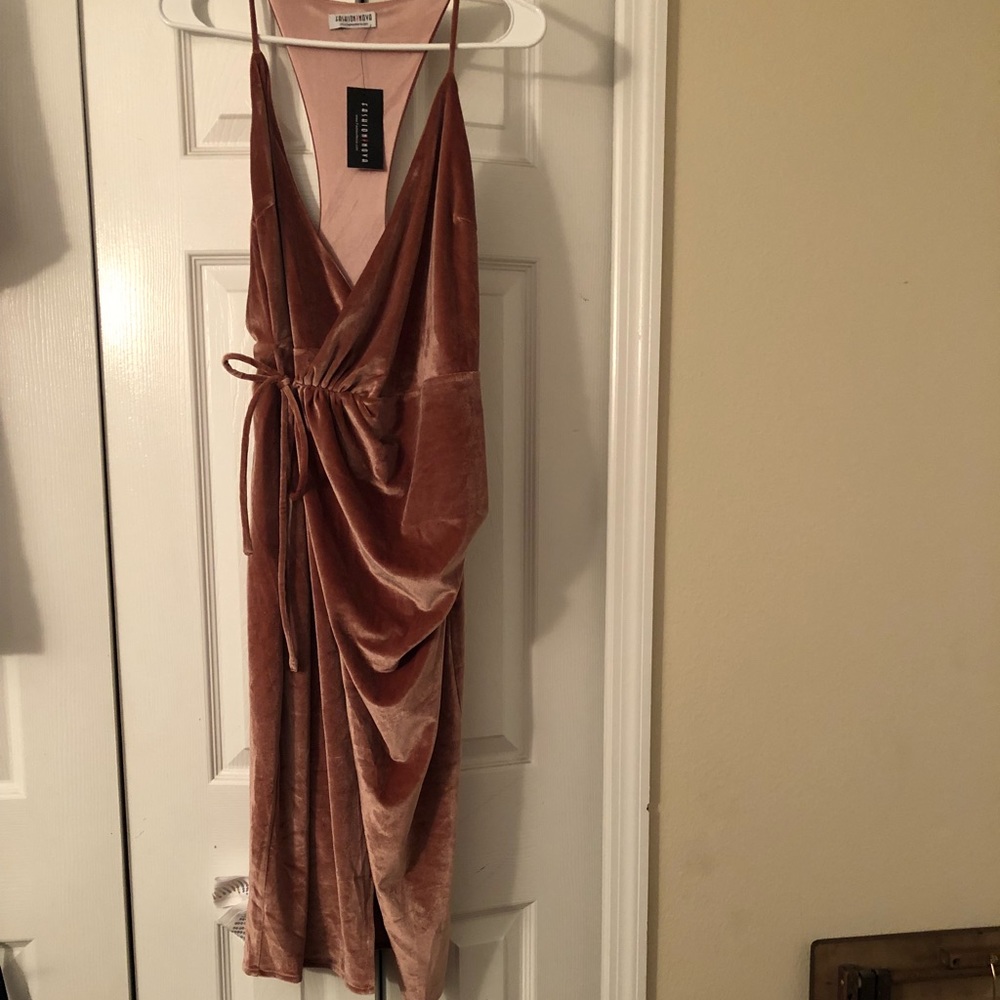 Brand new Fashion Nova velour dress